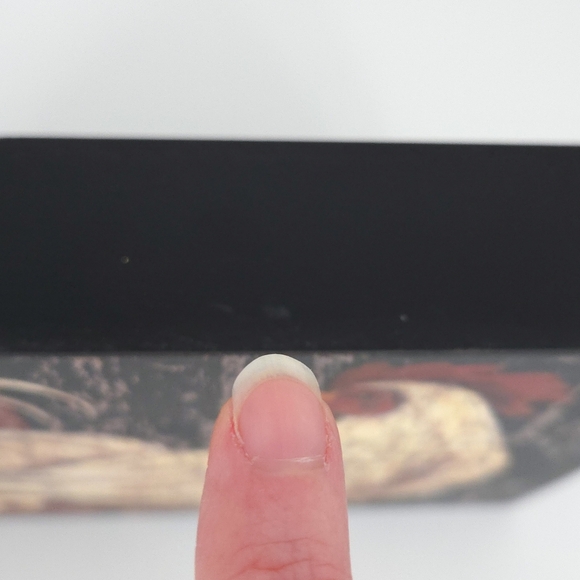 Rooster Black Tabletop Sign & Figurine Rustic Farmhouse Decor Set - Picture 6 of 7